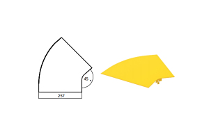 45°水平弯头盖板_CF240光纤槽道_冰球突破游戏网站